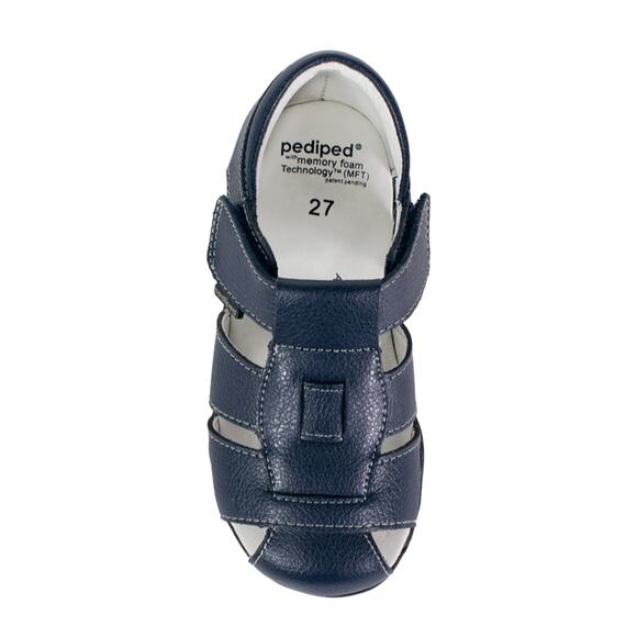 "Pediped Sydney Kids Sandals, Navy, Size 8.5US". MSRP 55 - Picture 7 of 9
